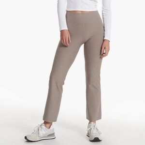 VUORI Mid Rise Elevation Slim Bootcut in Walnut Heather Size L